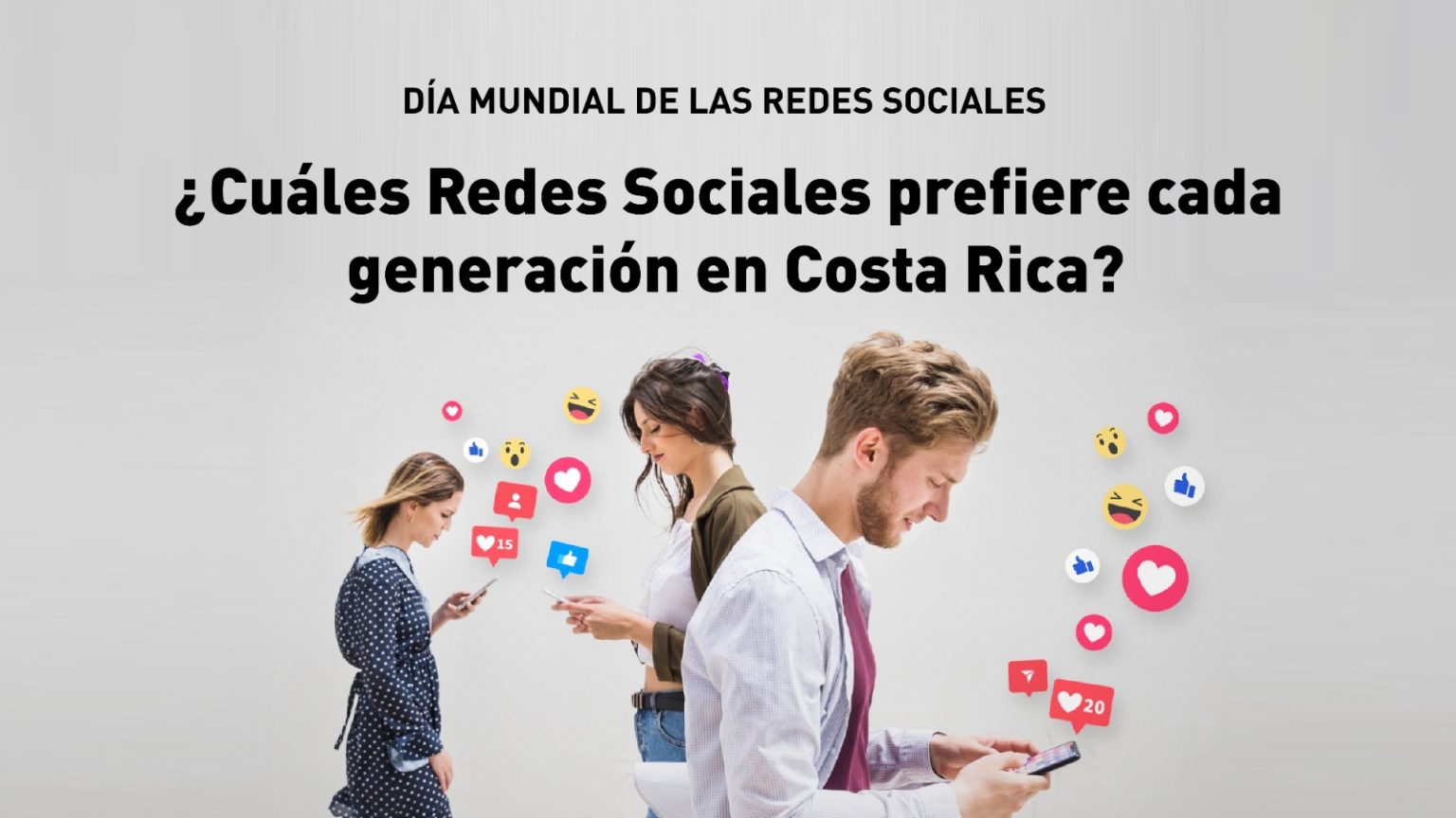 Imagen principal del artículo: ¿Cuáles Redes Sociales prefiere cada generación en Costa Rica?