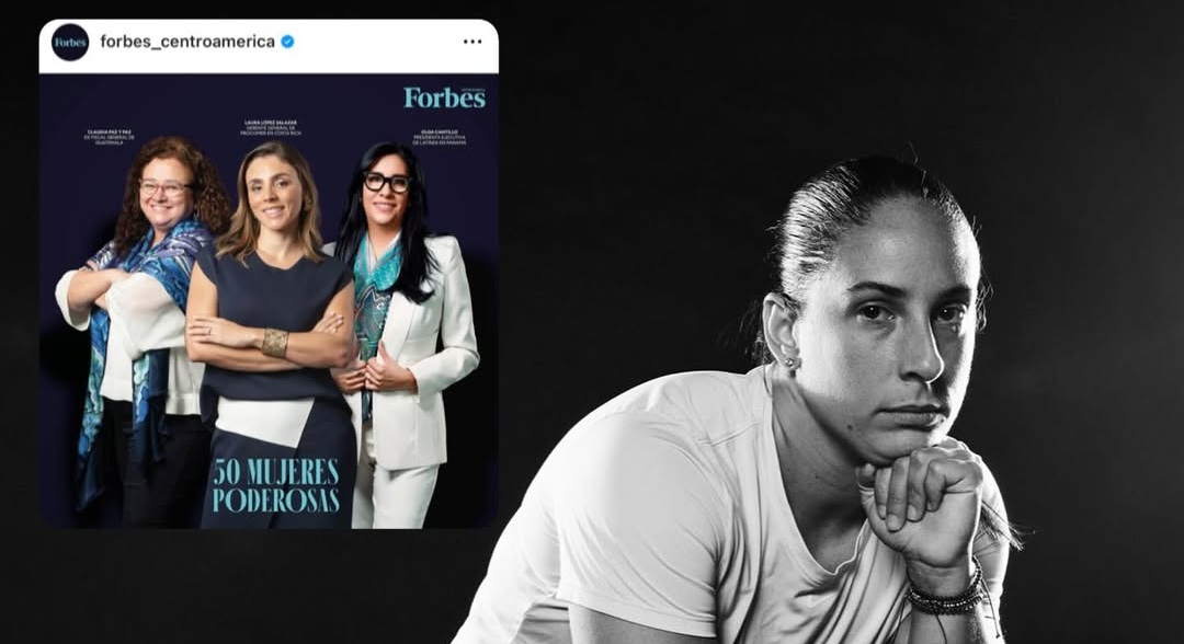 Imagen principal del artículo: Amalia Ortuño fue incluida en la lista de las 50 mujeres más influyentes de Centroamérica según Forbes