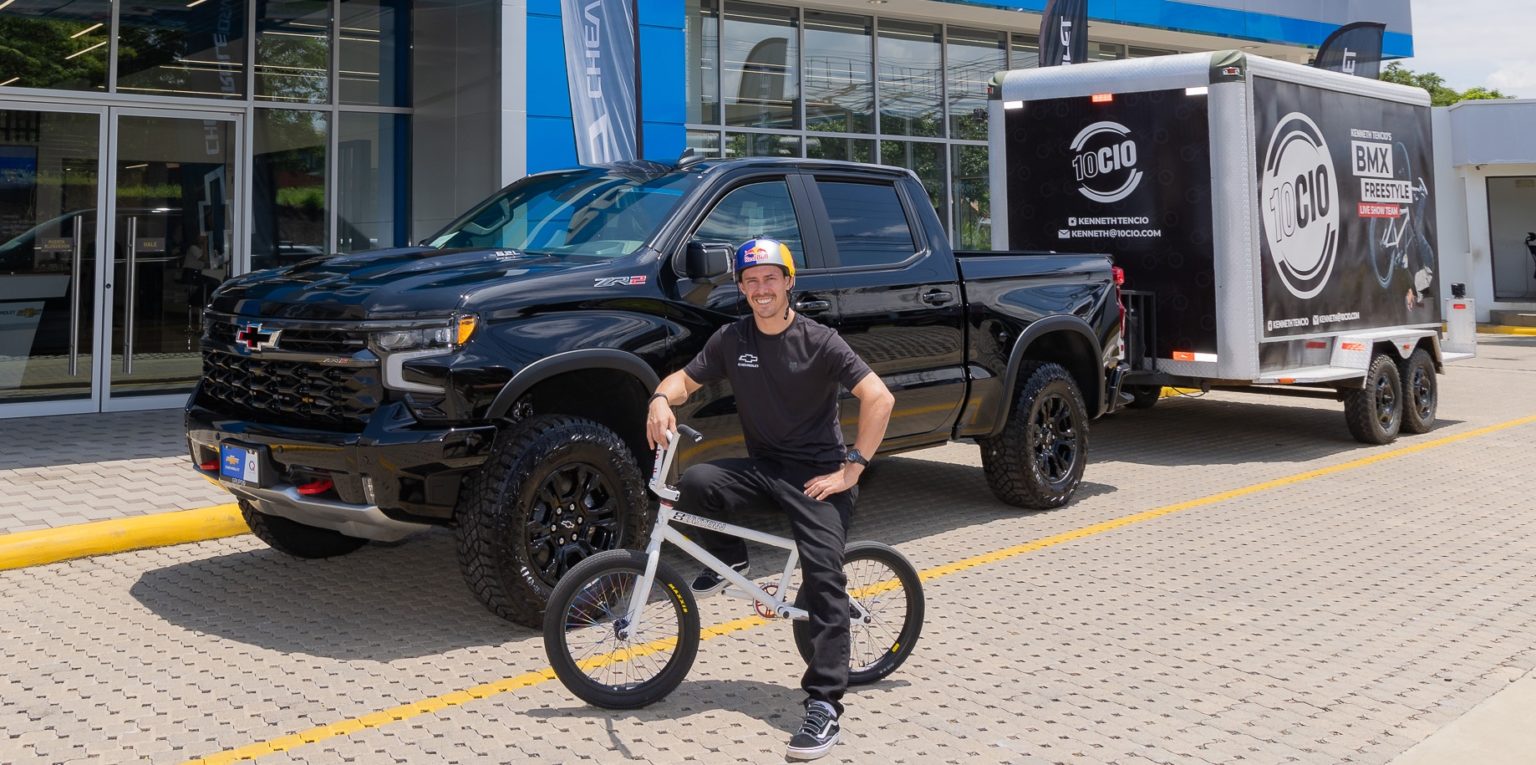 Imagen principal del artículo: Kenneth Tencio realizará gira por Centroamérica promoviendo la inclusión del BMX freestyle en Juegos Centroamericanos