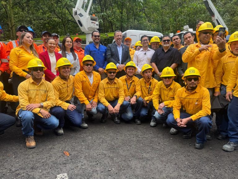Grupo ICE inicia obras de iluminación y conectividad en Ruta 32