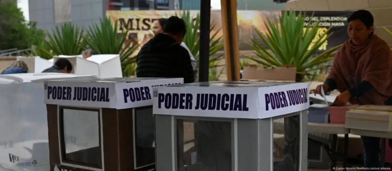 Escasa participación y dudas marcan inédita elección judicial en México