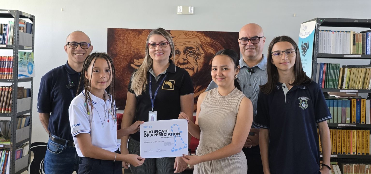 Imagen principal del artículo: Educadores de Costa Rica reciben reconocimiento mundial por su proyecto “Mis Primeras 64 Casillas”