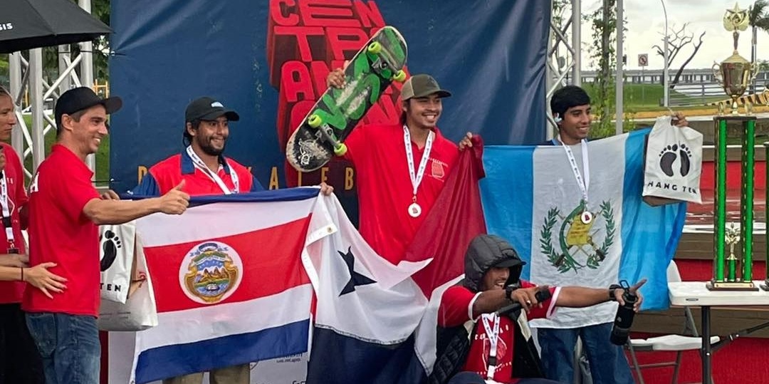 Imagen principal del artículo: Costa Rica logra tercer título centroamericano de skateboarding en Panamá