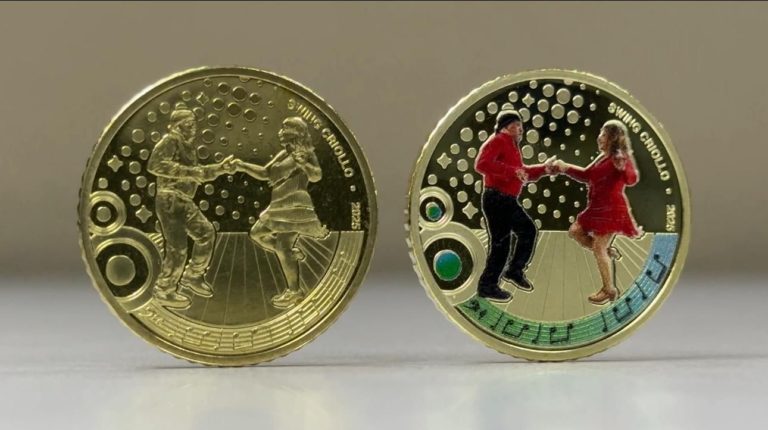 Banco Central lanza nueva moneda de ₡100 dedicada al swing criollo