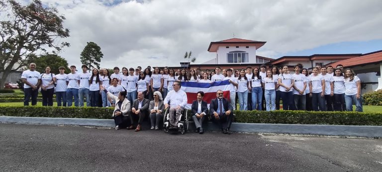 Delegación de Costa Rica fue juramentada previo a los Juegos Panamericanos Junior Asunción 2025