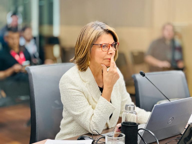 Laura Chinchilla advierte en el Congreso que Costa Rica está "al borde del abismo" en seguridad