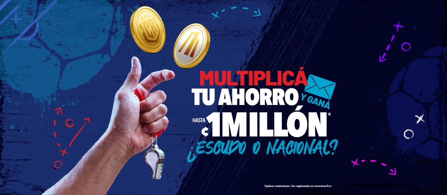 Imagen principal del artículo: Banco Nacional lanza campaña “Escudo o Nacional” para incentivar el ahorro digital con premios