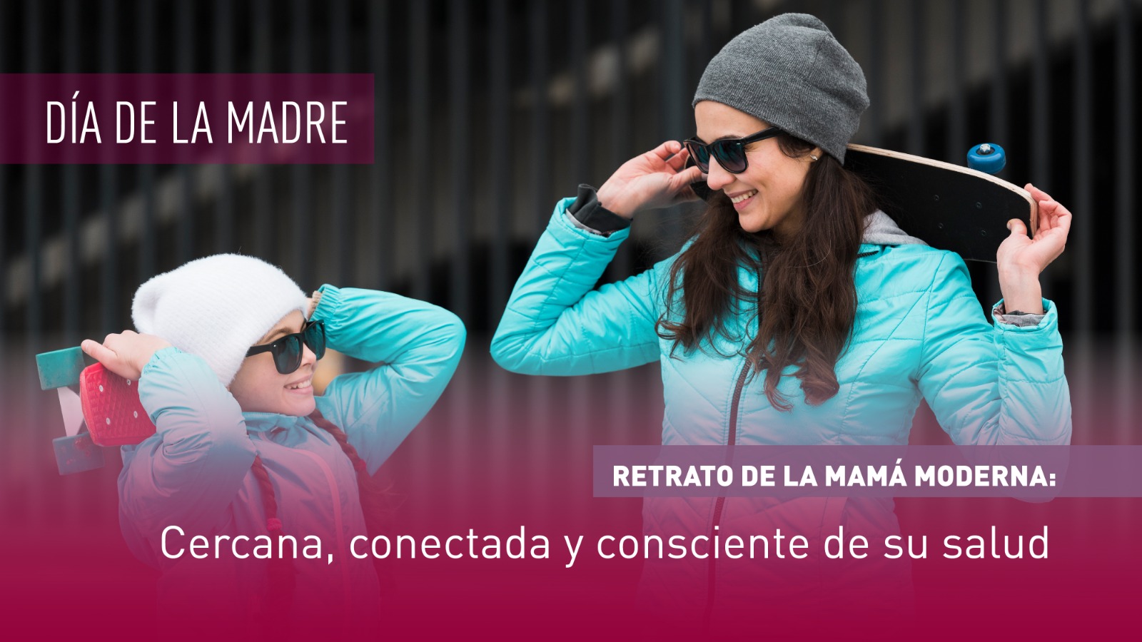 Imagen principal del artículo: Retrato de la mamá moderna: cercana, conectada y consciente de su salud