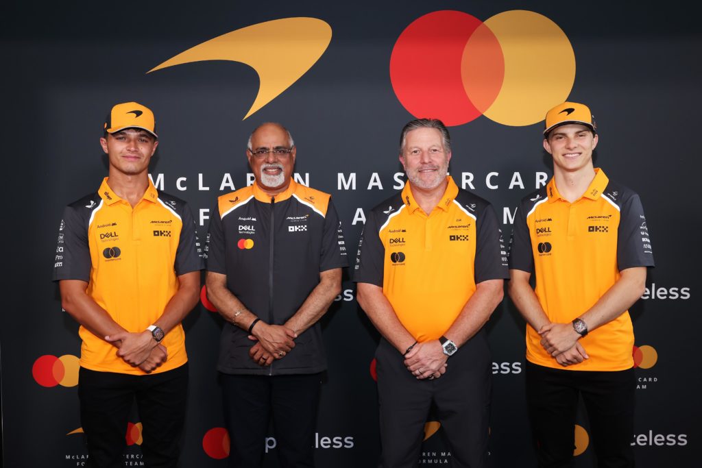 McLaren Racing anuncia a Mastercard como socio oficial de nombre a partir de 2026