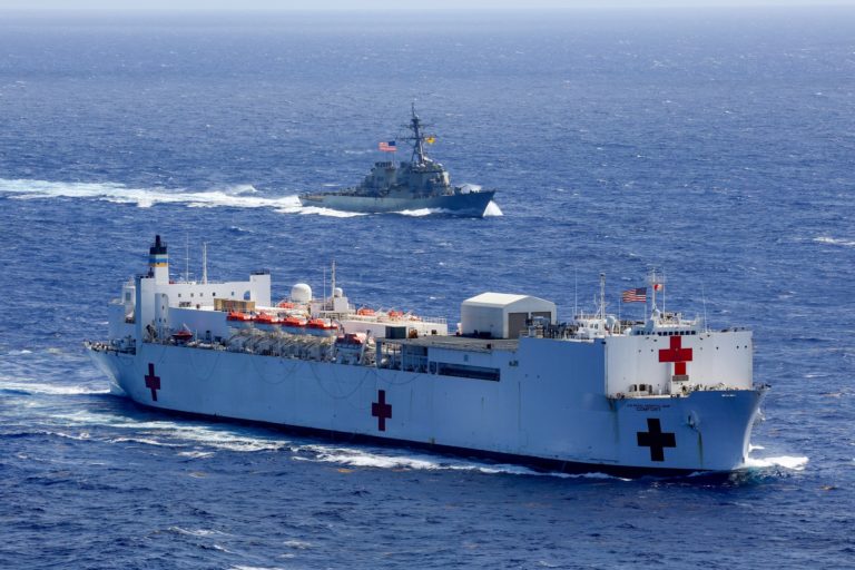 Buque hospital USNS Comfort brindó más de 2.200 atenciones médicas durante su visita a Limón
