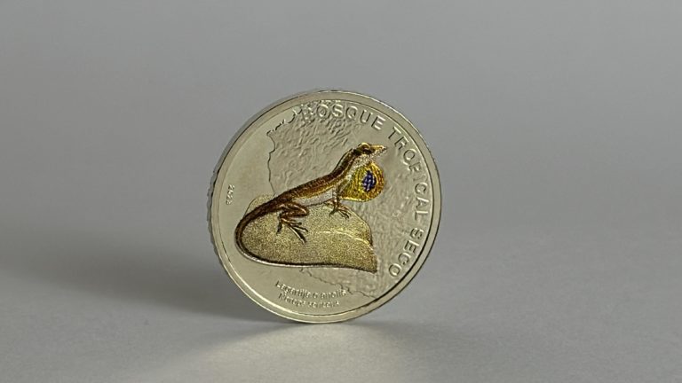 Nueva moneda de colección: Ejemplar de 50 colones destaca la fauna costarricense