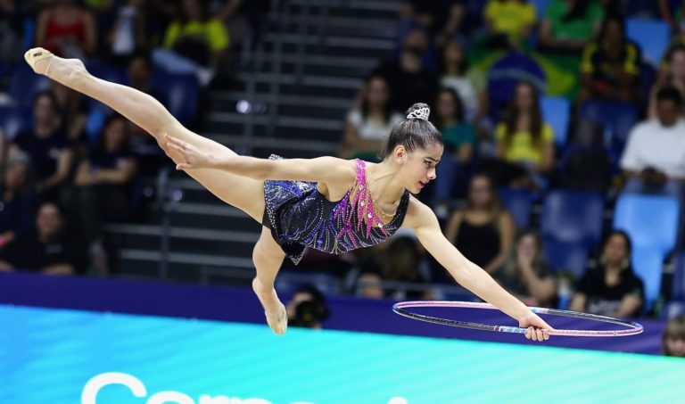Gloriana Sánchez marca el debut de Costa Rica en un Mundial de Gimnasia Rítmica