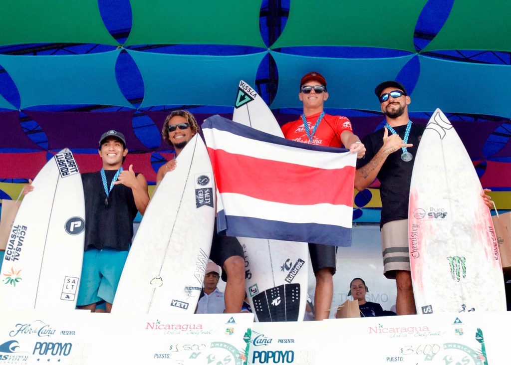 Surfista tico Sam Reidy gana la séptima fecha del ALAS Global Tour en Nicaragua