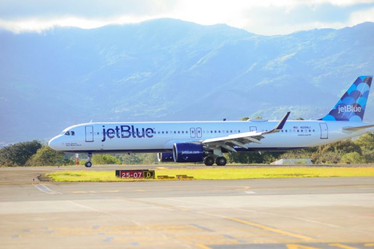 Aerolínea Jetblue aumenta su frecuencia de vuelos entre Guanacaste y Boston