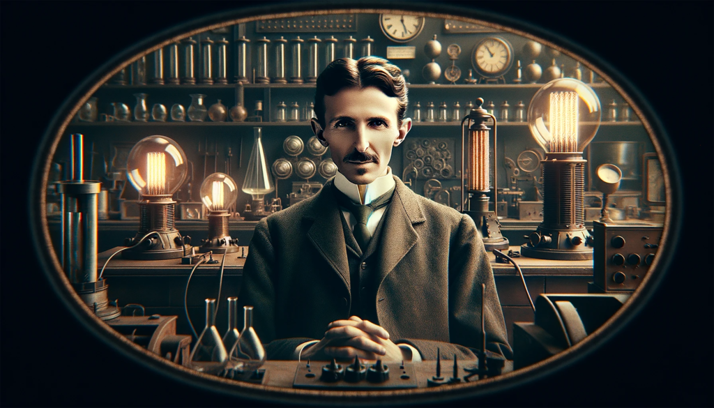 La curiosa interpretación del desarrollo humano desde la mecánica clásica por Tesla