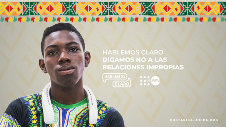 UNFPA lanza campaña en Costa Rica para prevenir las relaciones impropias