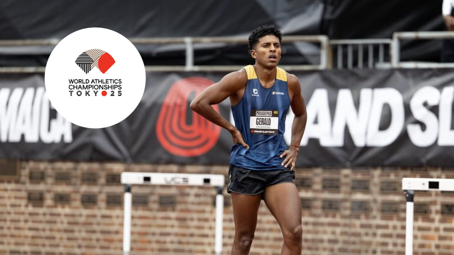 Imagen principal del artículo: Gerald Drummond logra su tercera clasificación consecutiva al Mundial de Atletismo