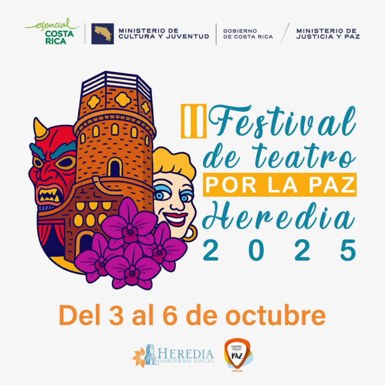 Heredia será sede del Segundo Festival de Teatro por la Paz