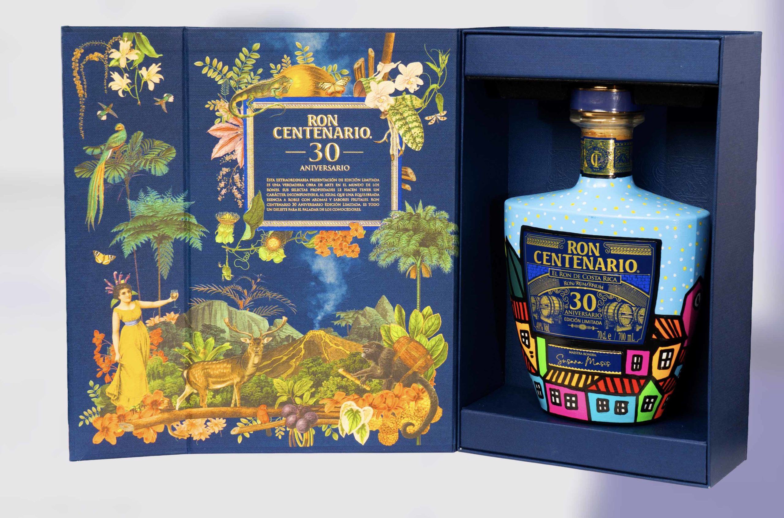 Imagen principal del artículo: Ron Centenario Aniversario Edición Limitada celebra la fusión entre el arte y la maestría ronera