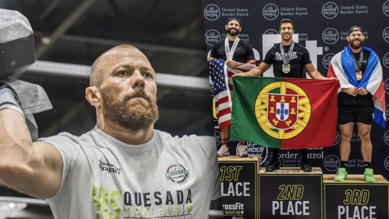 Atleta costarricense Chicho Quesada vuelve a subirse al podio mundial en los CrossFit Games