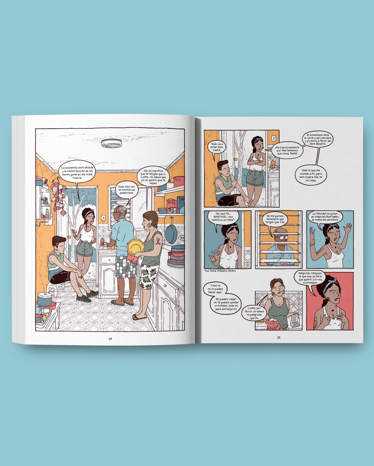 Imagen principal del artículo: Edo Brenes llega al Museo de Arte Costarricense con “Turistas en La Habana”, una mirada ilustrada a la vida cotidiana