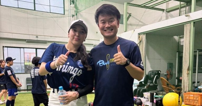 Beisbolista tica Daniela González realiza pasantía en Japón gracias a la invitación de la Federación Japonesa de Béisbol Femenino
