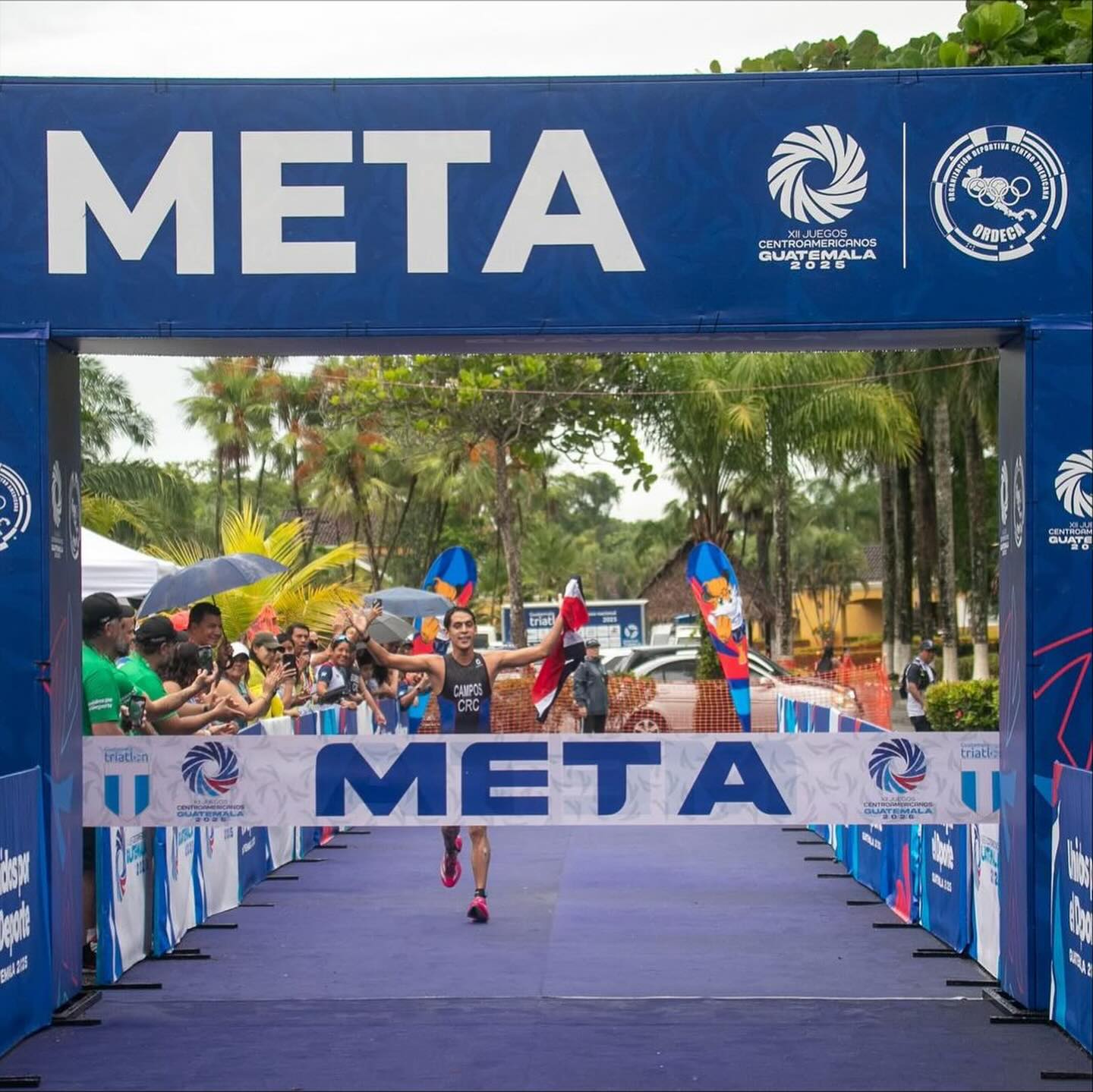 Imagen principal del artículo: Álvaro Campos le da a Costa Rica el oro en el triatlón de los Juegos Centroamericanos Guatemala 2025