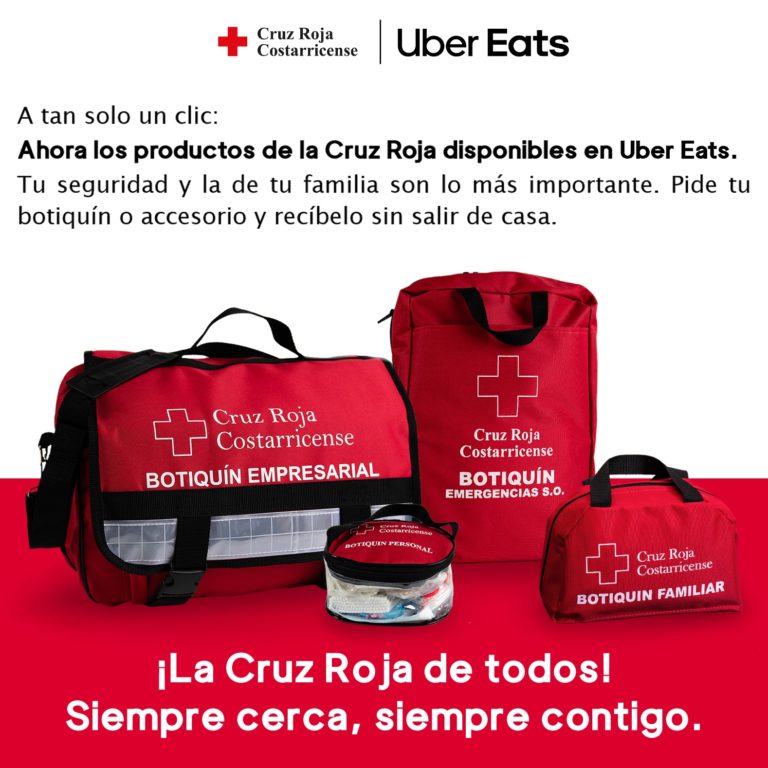 Uber y Cruz Roja Costarricense firman convenio para fortalecer la atención de emergencias
