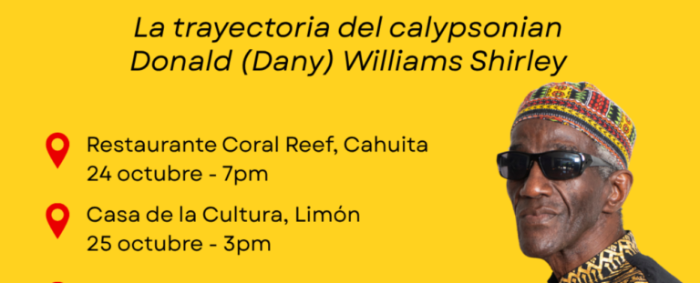 Libro rescata la historia del calypso a través de la vida de Donald "Dany" Williams Shirley