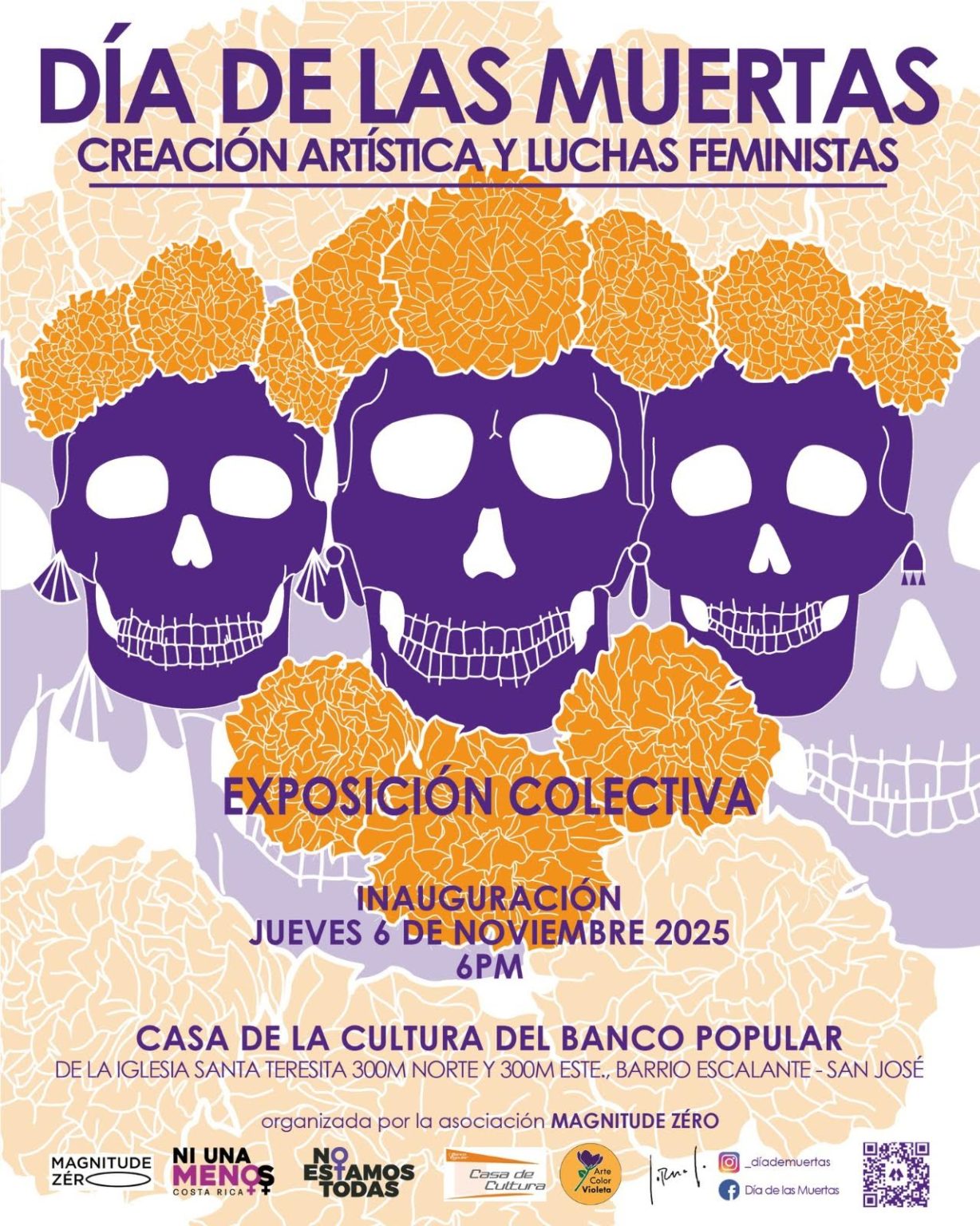 Imagen principal del artículo: Exposición Día de las Muertas rendirá homenaje artístico a las víctimas de femicidio en Costa Rica