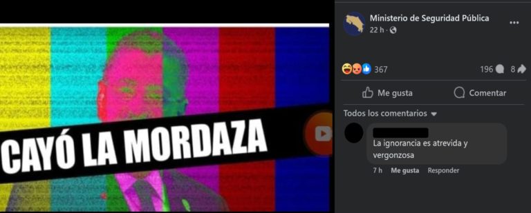 TSE declara con lugar amparo contra Chaves por publicaciones de "Cayó la mordaza"