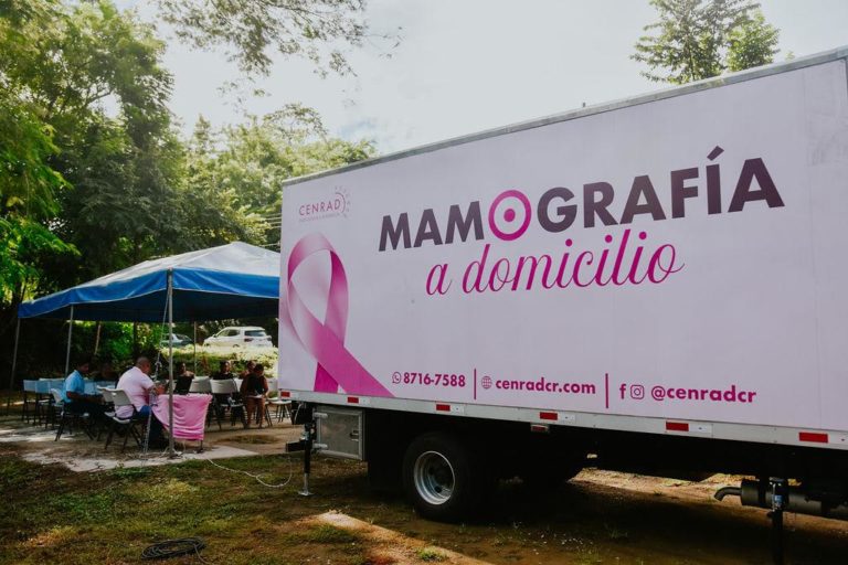 Campaña con mamógrafo móvil facilita más de 100 exámenes a mujeres guanacastecas