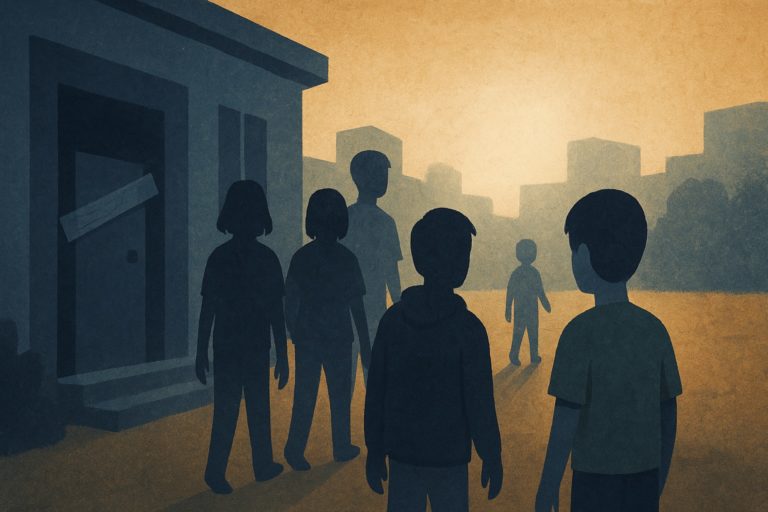 ¿Cuál fue el destino de 42 menores del Hogar San Agustín?