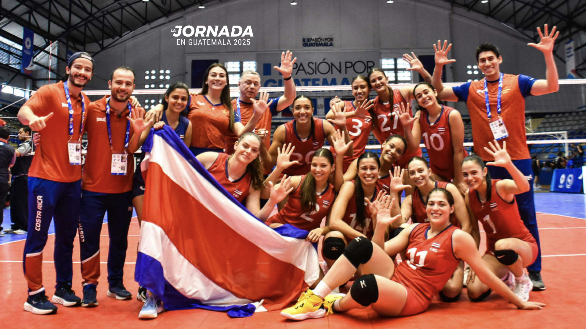 Imagen principal del artículo: Costa Rica logra su noveno título de oro en el voleibol femenino centroamericano