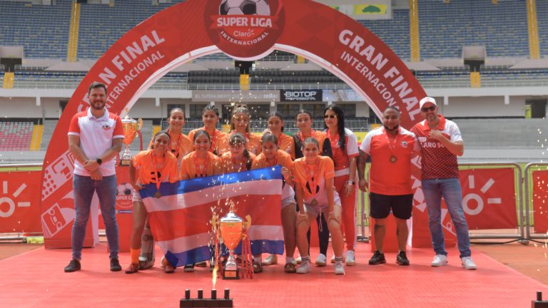 Costa Rica celebra título femenino centroamericano U17 en la Súper Liga Claro Internacional