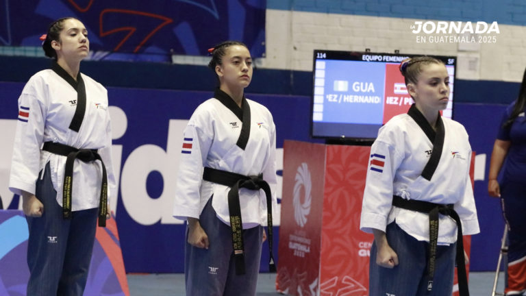 Triple oro para Costa Rica en poomsae y cierre dorado del taekwondo en Guatemala 2025
