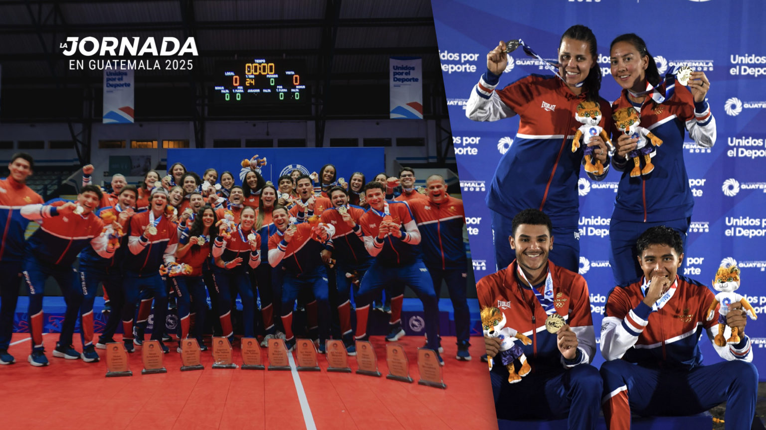 Imagen principal del artículo: Por primera vez en la historia, Costa Rica gana cuatro oros en el voleibol de los Juegos Centroamericanos 2025