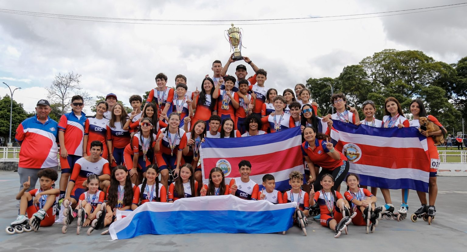 Imagen principal del artículo: Costa Rica se coronó campeona del Centroamericano de Patinaje con 94 medallas