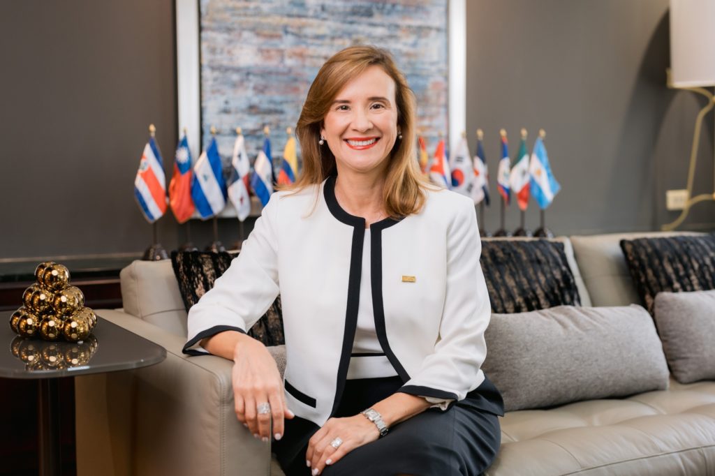 Gisela Sánchez, actual Presidente Ejecutiva del Banco Centroamericano de Integración Económica (BCIE).
