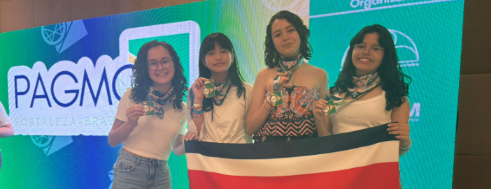 Costa Rica obtiene cuatro medallas y el premio al mayor progreso en la Olimpiada Panamericana Femenina de Matemática