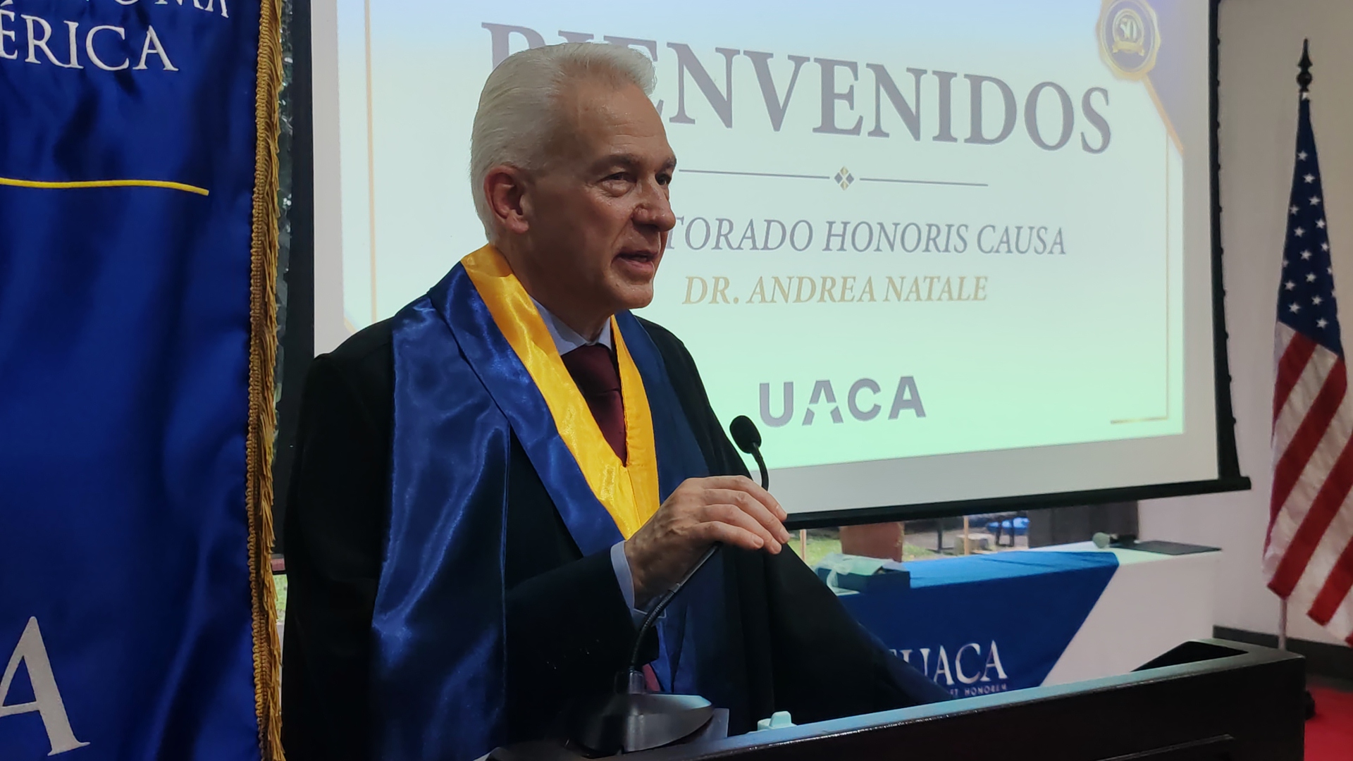 Imagen principal del artículo: UACA premia a médico internacional por transformar el tratamiento de las arritmias cardíacas y disminuir afectaciones cardiovasculares