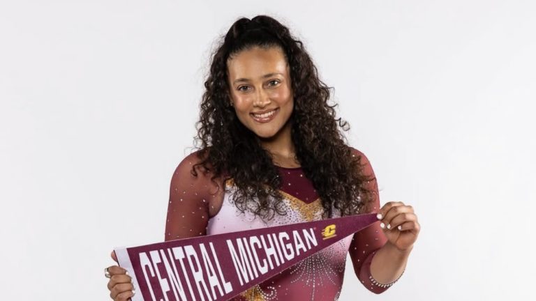Luciana Alvarado será capitana del equipo de gimnasia de Central Michigan University para la temporada 2025-26