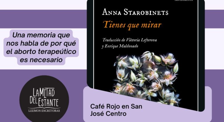 La Mitad del Estante invita a lectura pública de "Tienes que mirar" el 22 de noviembre