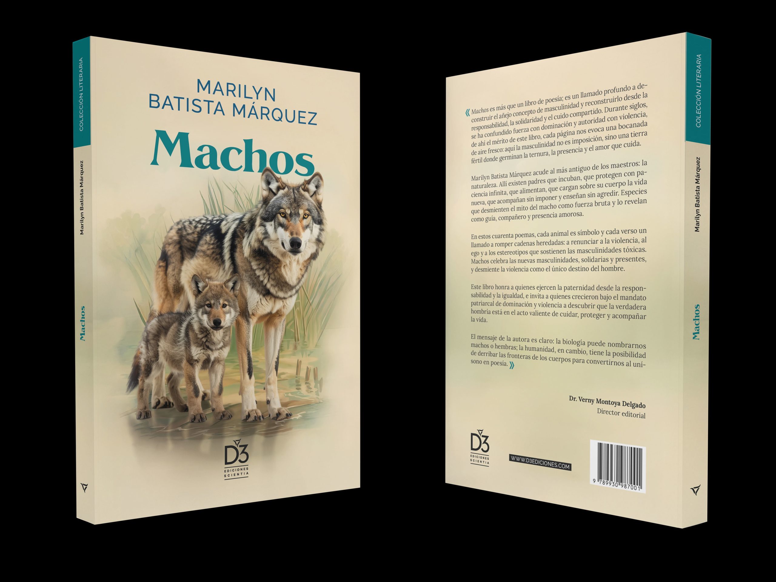 Imagen principal del artículo: “Machos”: Marilyn Batista Márquez explora las paternidades ejemplares del reino animal en clave poética