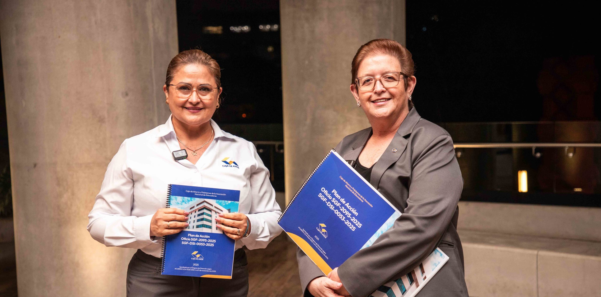 Imagen principal del artículo: Caja de ANDE presenta ante Sugef su plan de acción para el fortalecimiento institucional