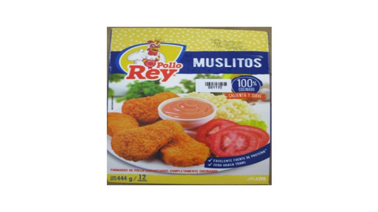 Salud advierte presencia de listeria monocytogenes en muslitos de pollo cocidos Pollo Rey
