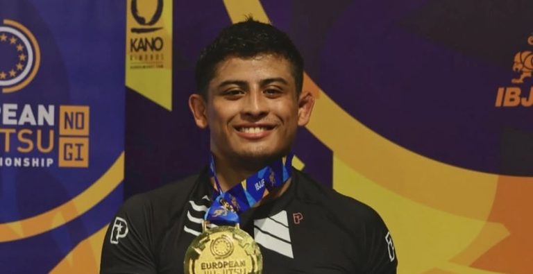 Tico Julián Espinosa conquista su tercer título europeo consecutivo en jiu-jitsu sin kimono