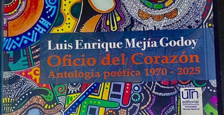 Luis Enrique Mejía Godoy estrenará su primera antología “Oficio del corazón” este 5 de diciembre en la UTN