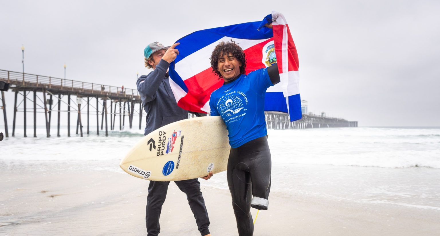 Imagen principal del artículo: Costa Rica conquista tres medallas en el Mundial de Para Surfing ISA 2025