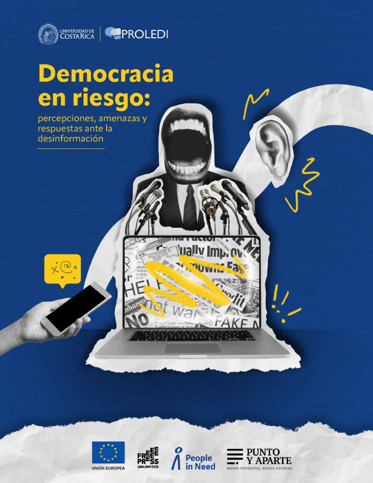 Imagen principal del artículo: Encuesta Proledi: 8 de cada 10 personas consideran que la desinformación es un problema grave